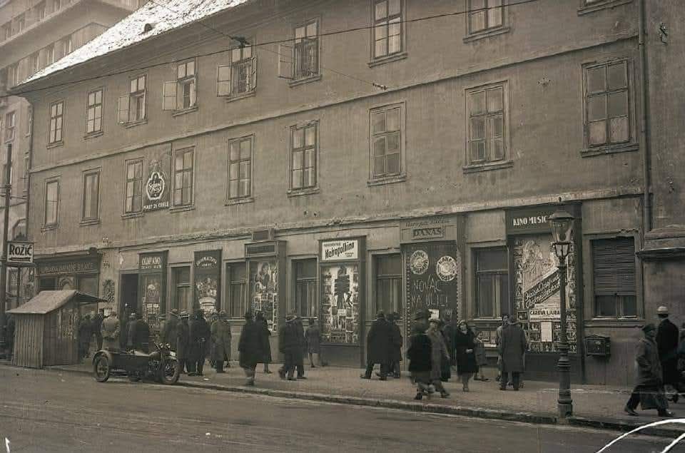 Bolnica Male braće, pročelje Zakladne bolnice 1930. godine